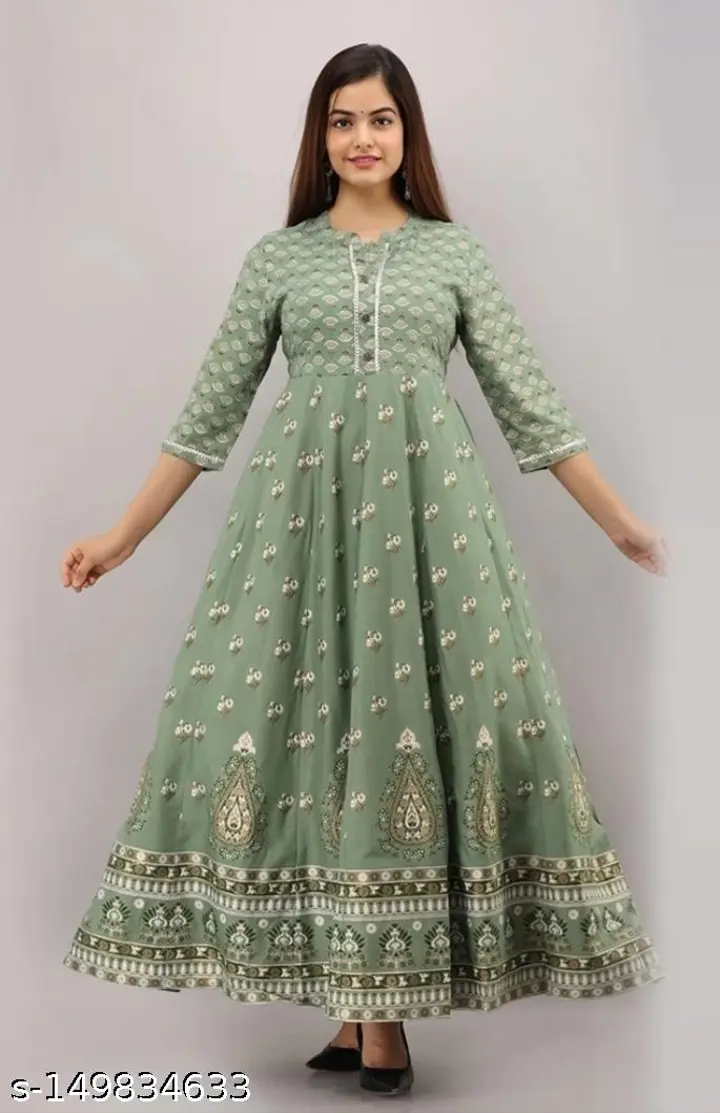 Women Rayon Alisha Pretty Kurtis
